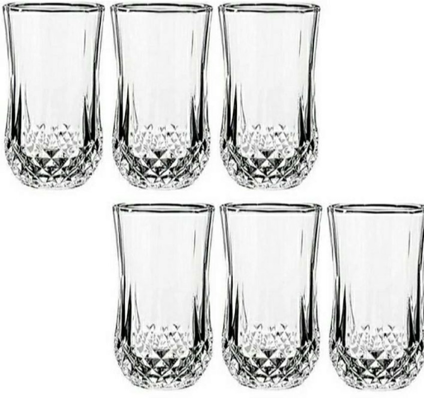 Set of 6 Meldique Juice Glass Water Glass Drinking Vintage Water Glasses  240ML