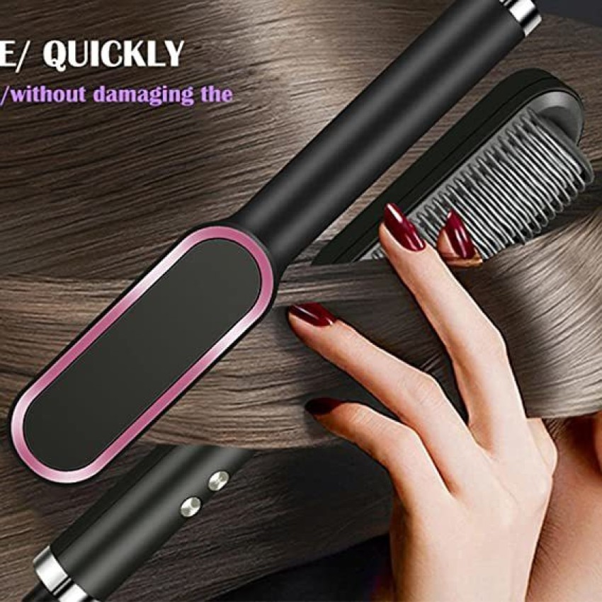 GVV INTERNATIONAL Hair Straighter Comb with Temperature Control Latest Hair Stylist Comb GIN31 Hair Straightener FH909 Hair Straightener Brush