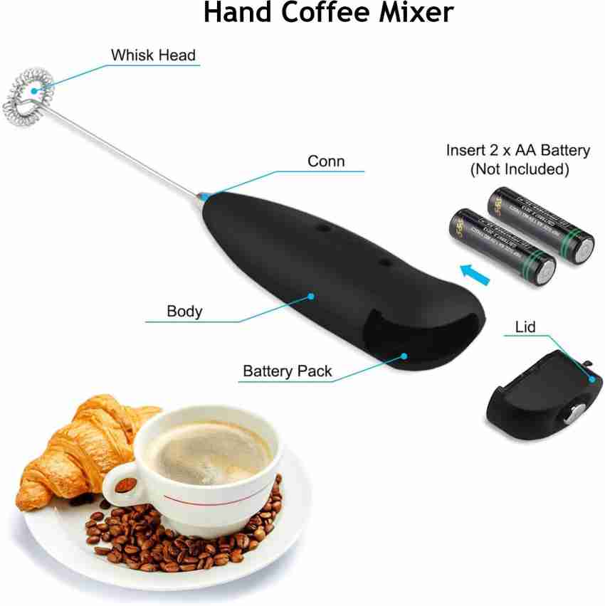 Coffee Beater, Electric Hand Blender Mixer Milk,Coffee,,Cafe,Cappuccino  Mini Blender, Hand Blender (Multicolor) Pack