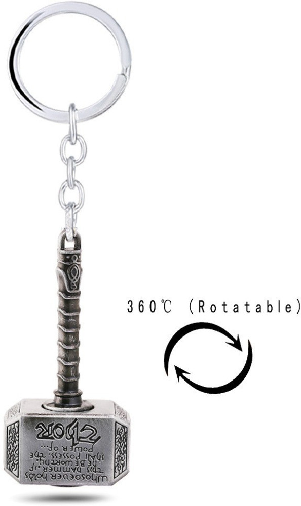 keza Three Shades Thor Keychain Hammer Thor Hammer Keychain