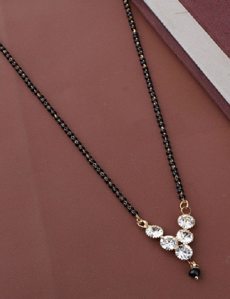 Vraj india Gold mangalsutra design for women Alloy Mangalsutra