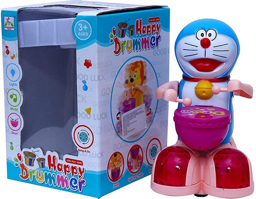 Excellence toys Doraemon Drummer Toy Happy Drummer Dancing Action