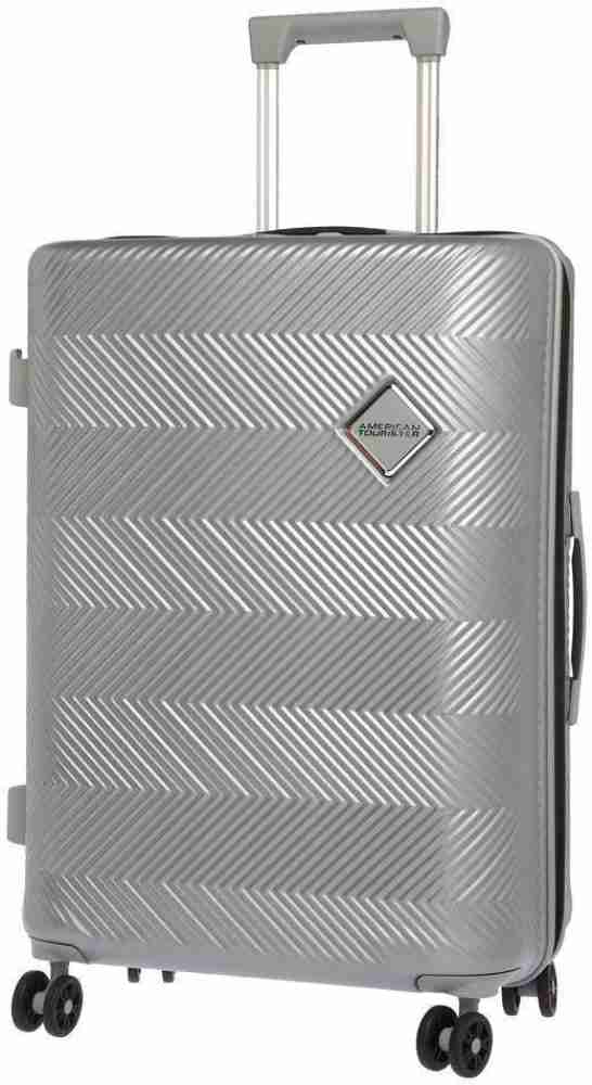 American tourister cheap silver luggage