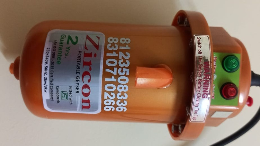 Zircon 1.5 L Instant Water Geyser (2022, Orange, Brown) Price in India -  Buy Zircon 1.5 L Instant Water Geyser (2022, Orange, Brown) online at  Flipkart.com