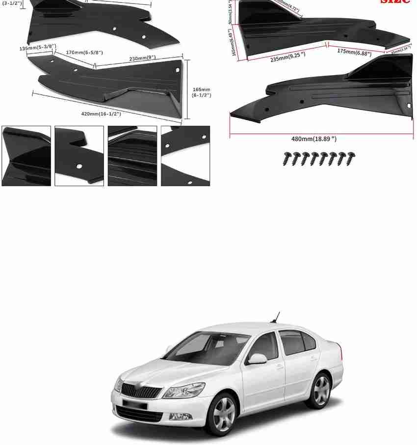 PRTEK Rear Mud Guard For Skoda Laura 2018 Price in India Buy