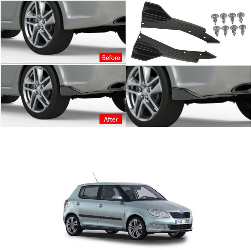 XZRTZ Rear Bumper Splitter Lip Diffuser Wrap Angle Anti Scratch