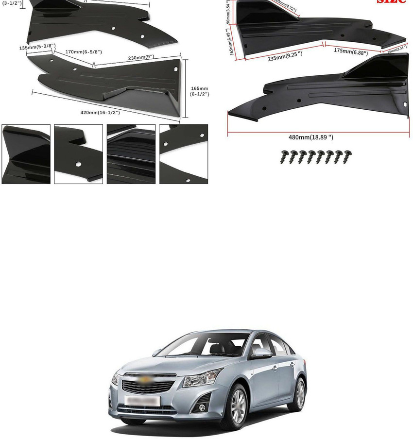2013 chevy store cruze back bumper