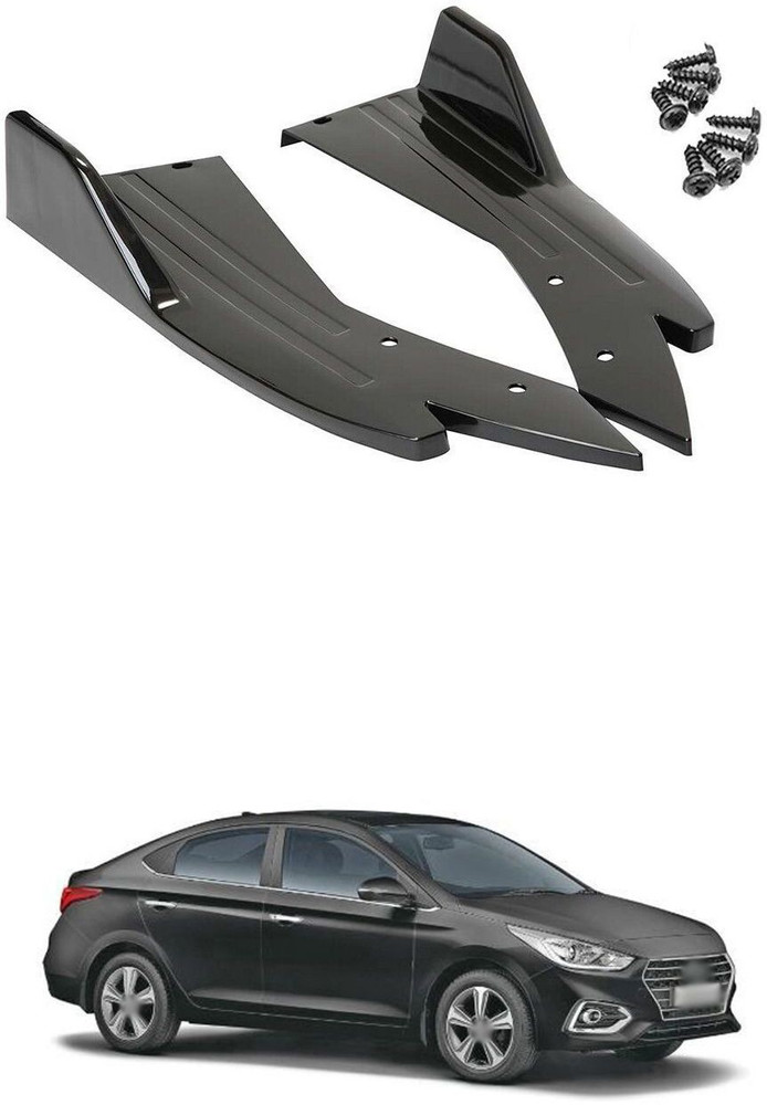 Hyundai verna rear bumper best sale guard