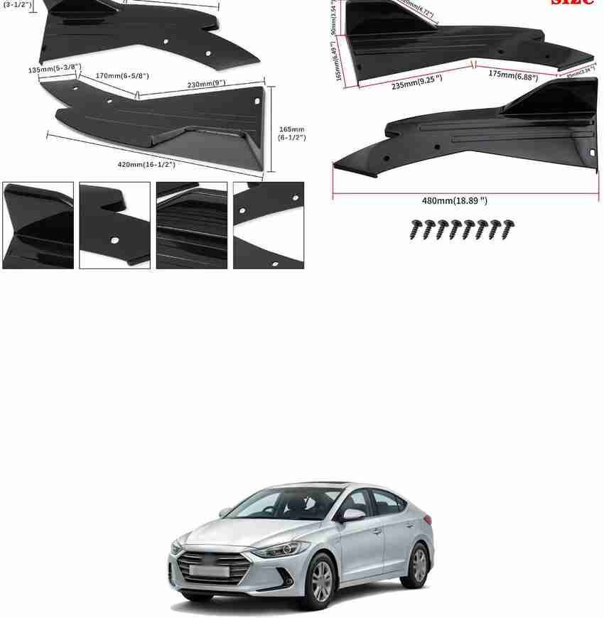 Hyundai elantra store 2018 bumper