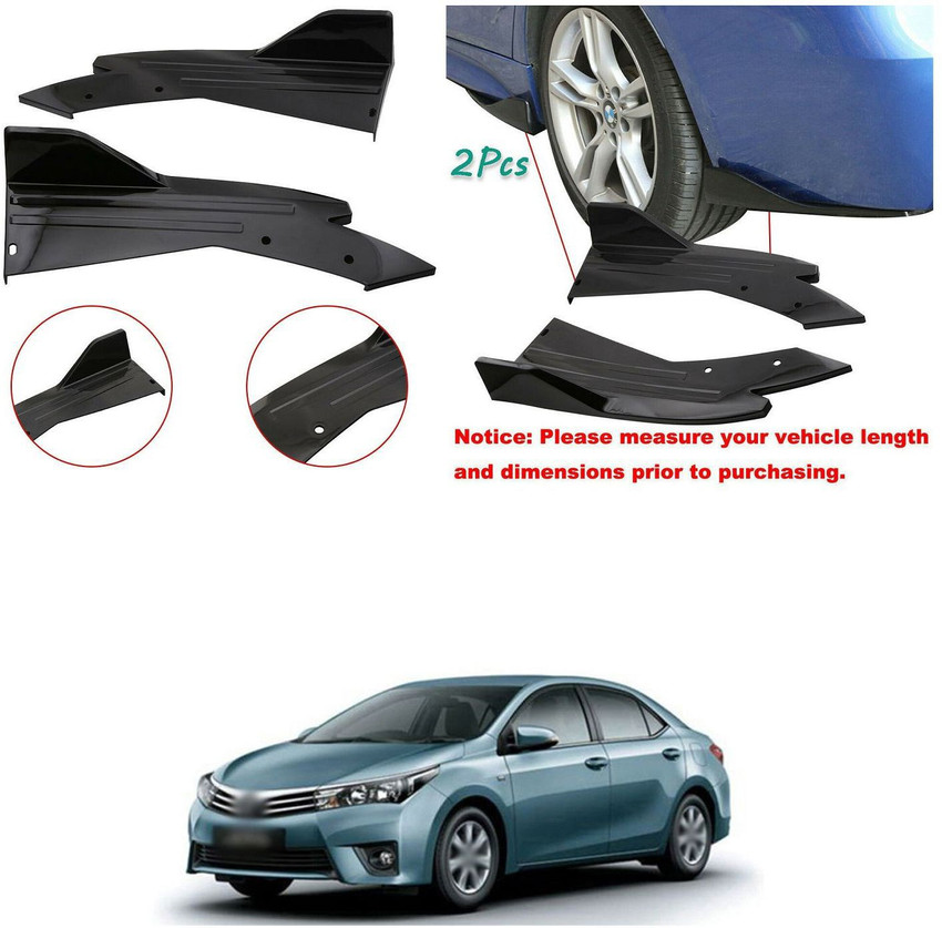 Toyota corolla best sale mud guards