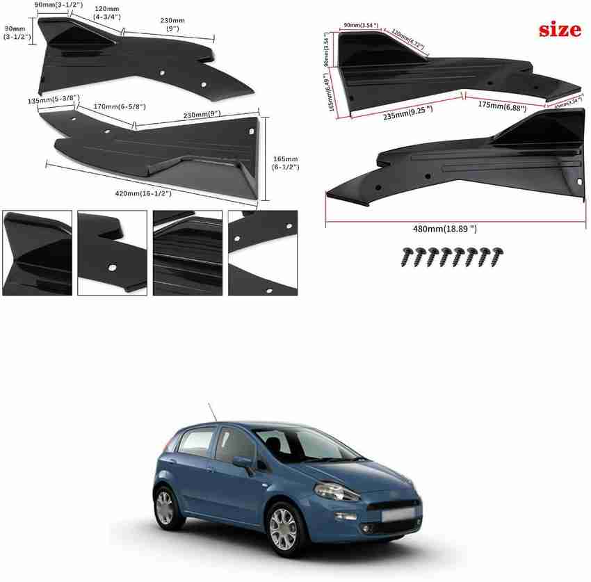 Fiat punto evo on sale front bumper