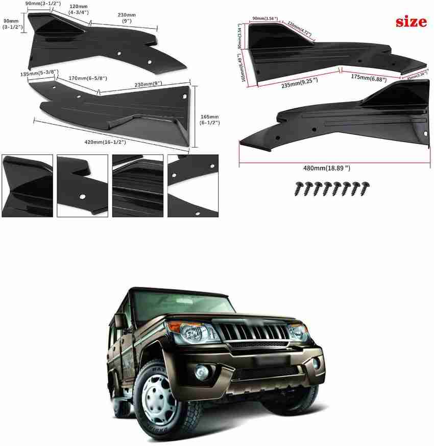 Bolero back deals side bumper price
