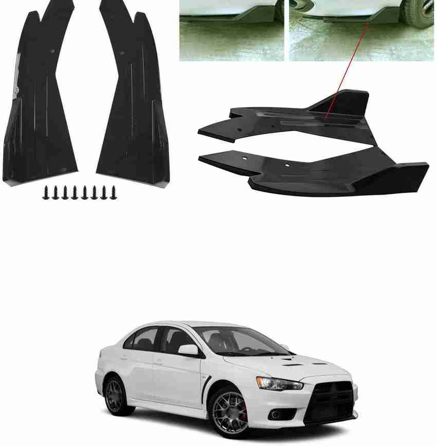 Mitsubishi lancer rear store bumper diffuser