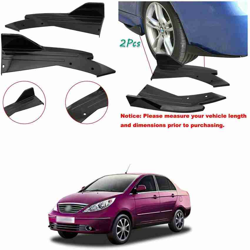 XZRTZ Rear Bumper Splitter Lip Diffuser Wrap Angle Anti Scratch