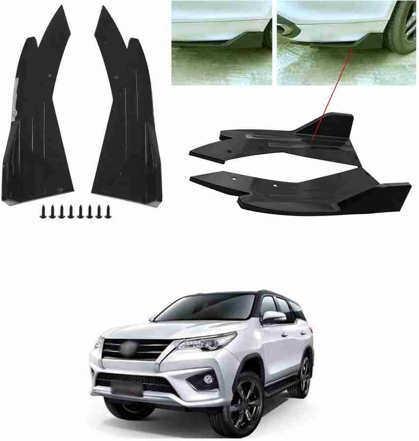 Toyota fortuner rear online bumper guard