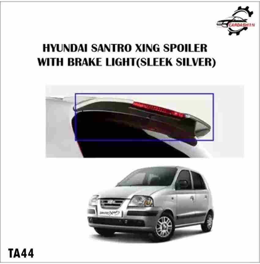 cardashion Hyundai Santro xing spoiler with light Car Spoiler Price in India Buy cardashion Hyundai Santro xing spoiler with light Car Spoiler online at Flipkart