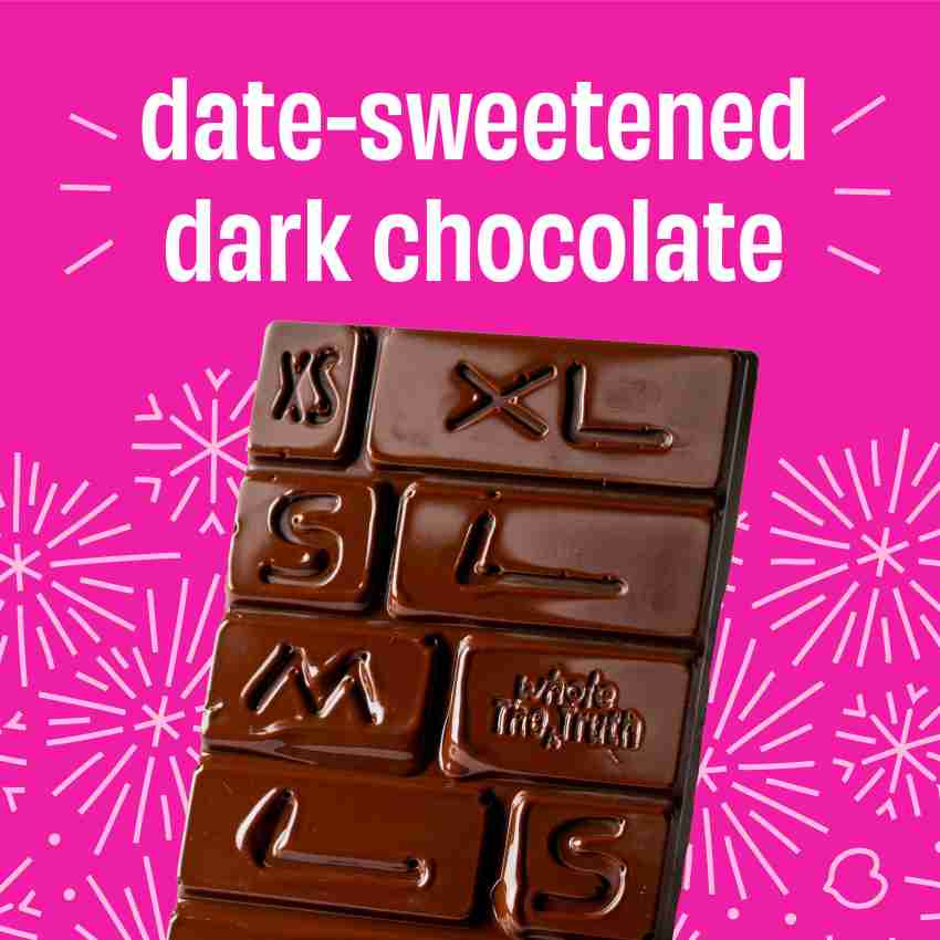 71% Dark Chocolate Sweetened with Dates - Pack of 3 - The Whole Truth Foods