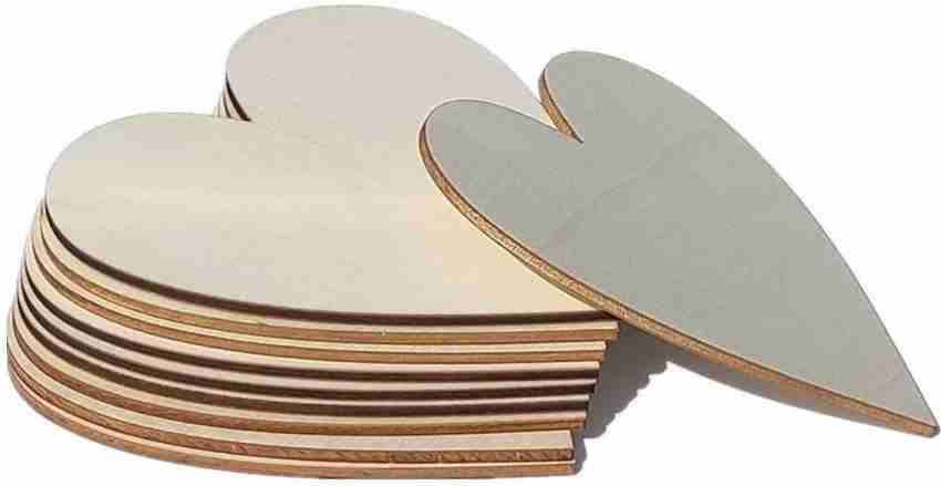 CLITHS wooden hearts for crafts Wooden Cut-outs Price in India - Buy CLITHS wooden  hearts for crafts Wooden Cut-outs online at