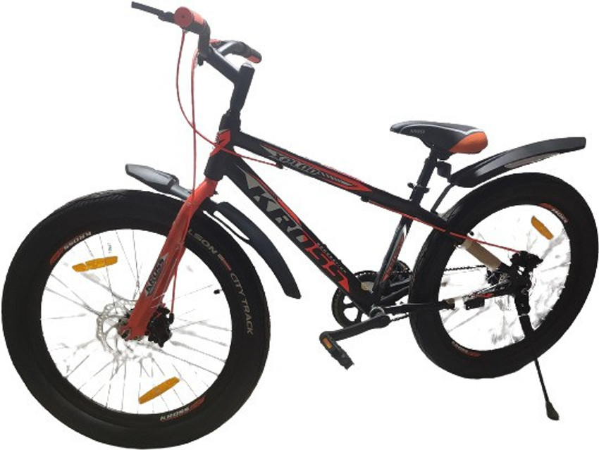 Kross Xplod MTB Bike Dual Disc Brake Single Speed Bicycle 24 T