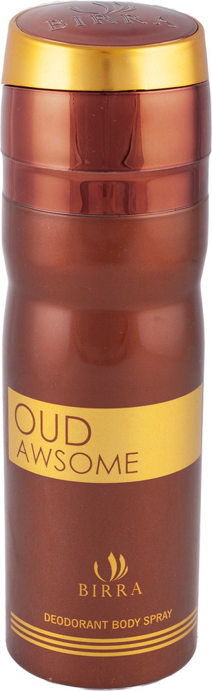 BIRRA OUD AWESOME DEODORANT BODY SPRAY FRESH FRAGRANCE 200ML