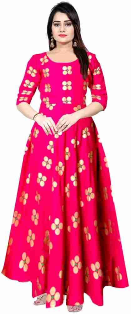 Long maxi hot sale dress flipkart