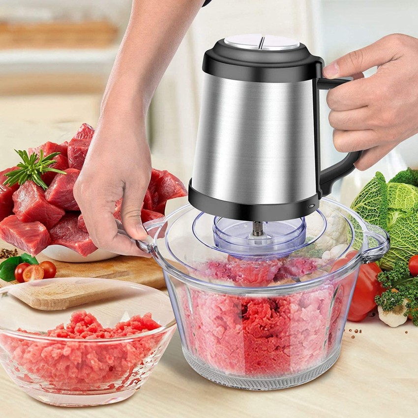 The Original STAINLESS STEEL Meat Grinder Food Chopper Attachment