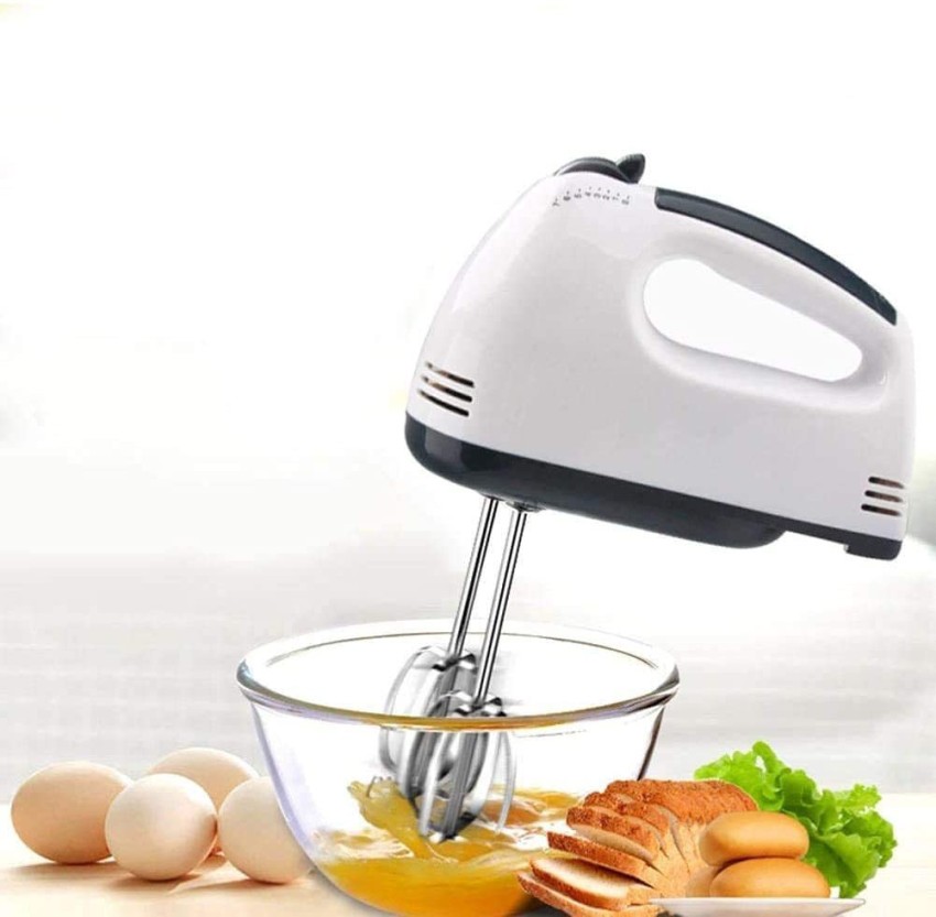 Scarlett Electric 7 Speed Hand Mixer With 4 Pieces Stainless Blender Bitter  For Cake/cream Mix