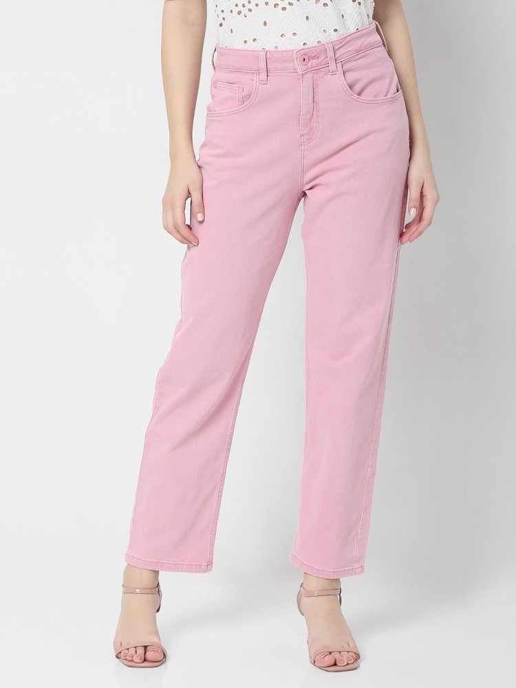 VERO MODA Trousers and Pants  Buy VERO MODA Women Solid Red Pants Set of  2 Online  Nykaa Fashion