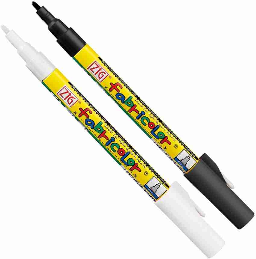 White permanent deals marker for fabric