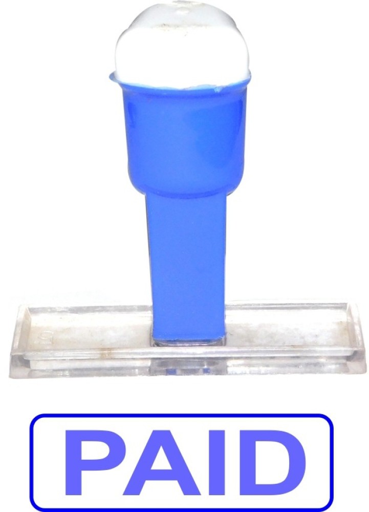 Polymer Rubber Stamp at Rs 50/piece  रबड़ स्टैंप in