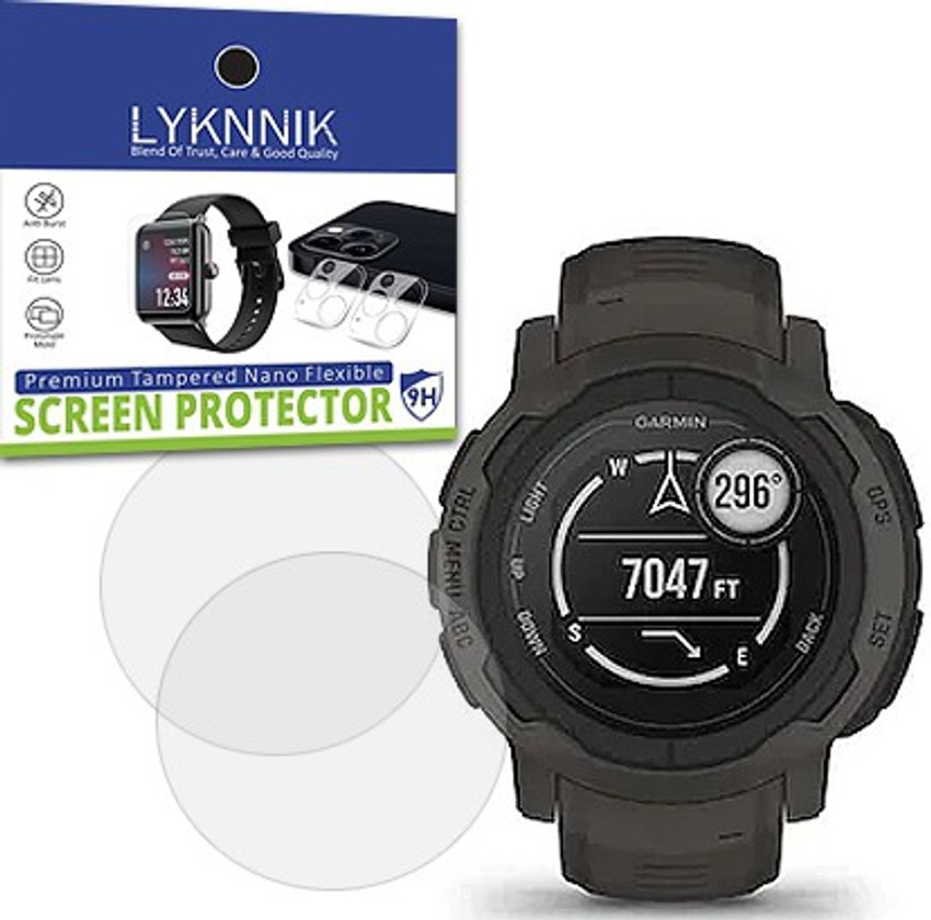 LYKNNIK Screen Guard for Garmin Instinct 2 Smart Watch 45mm