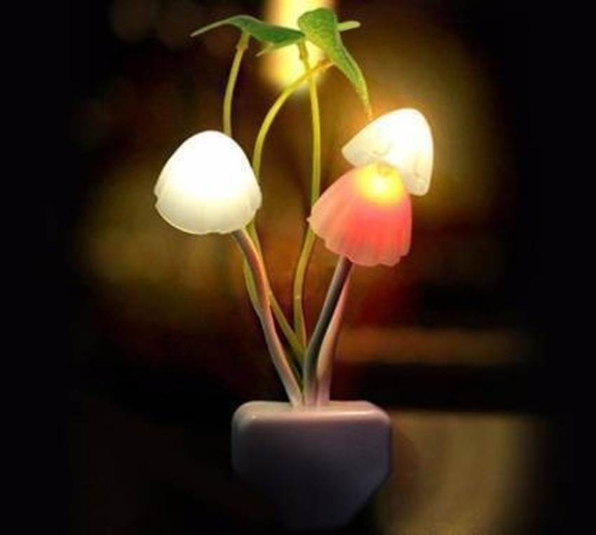 Night lamp for bedroom plug type outlet