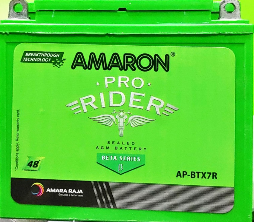 amaron AP BTX7R 7 Ah Battery for Bike Price in India Buy amaron