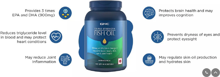 Omega-3 Triple Strength Fish Oil 1500 mg