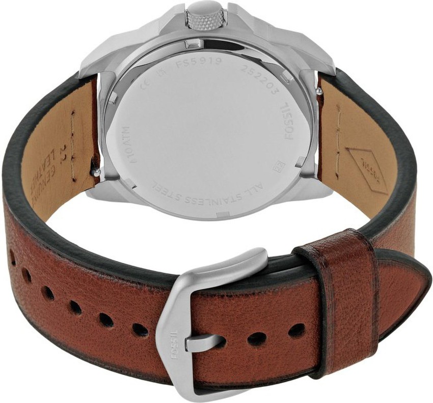 FOSSIL Bronson Bronson FOSSIL Bronson - Best Watch Men Men For - Analog at FS5919 Bronson Online For Analog Watch - India Buy in Prices