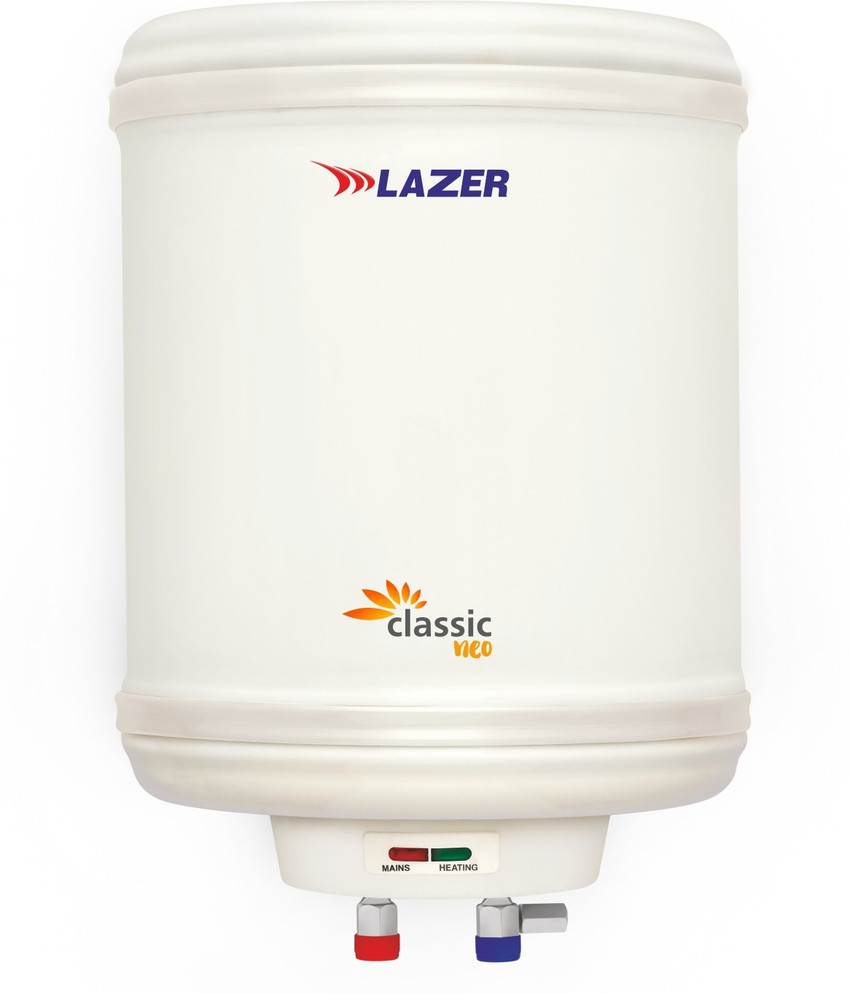 Lazer 6 L Storage Water Geyser (CLASSIC NEO, Ivory) Price in India - Buy  Lazer 6 L Storage Water Geyser (CLASSIC NEO, Ivory) online at Flipkart.com
