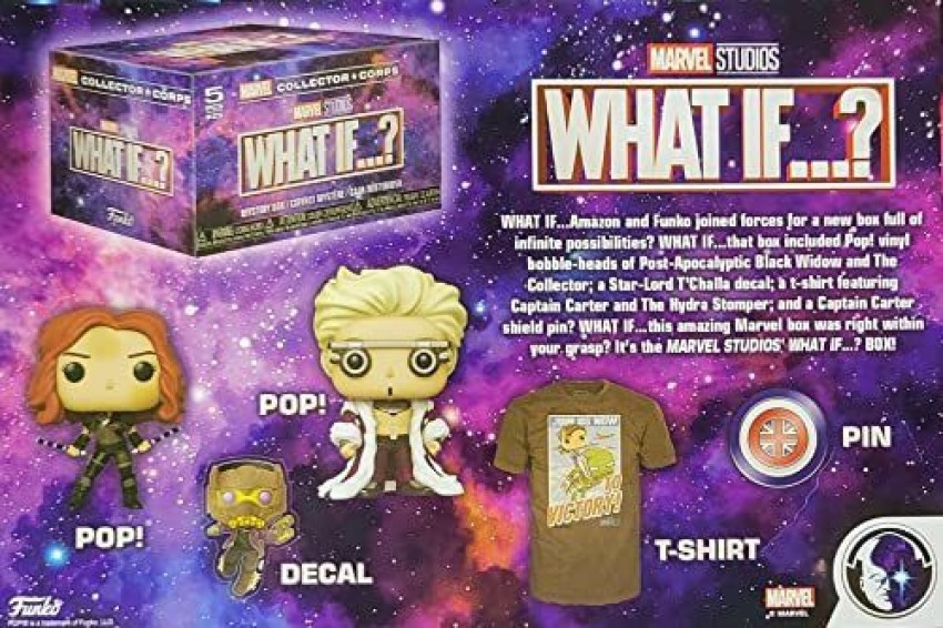 Funko Pop! Marvel Collector Corps Subscription Box: What If? - XS - Pop! Marvel  Collector Corps Subscription Box: What If? - XS . Buy Action Figure toys in  India. shop for Funko