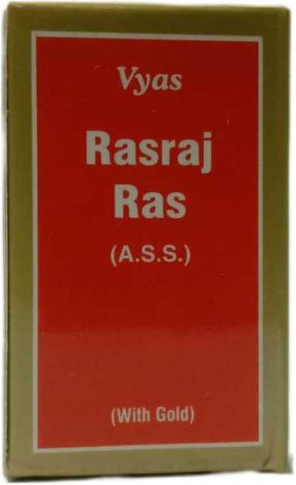 Vyas Rasraj Ras 10 Tab Jar of 10 QTY