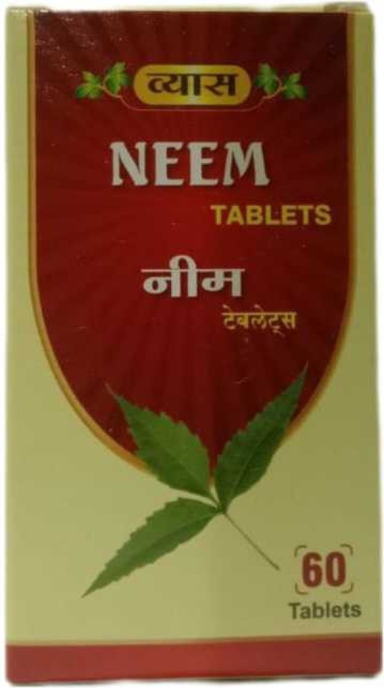 Vyas Neem Tab Jar of 60 QTY