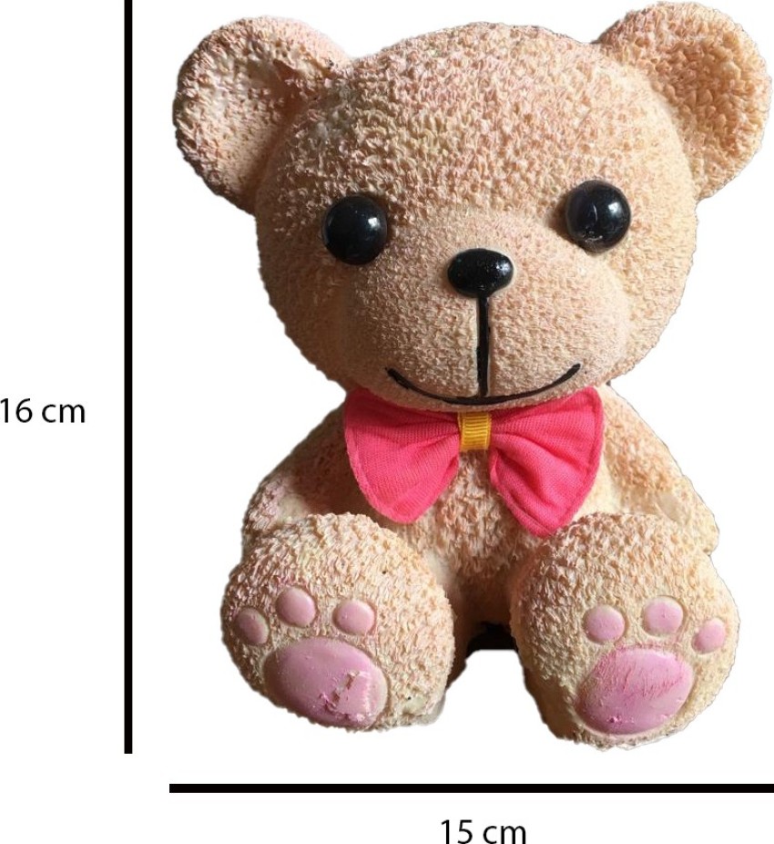 Amazing 16 X 15 CM Teddy bear Ceramic Coin bank money bank Piggy