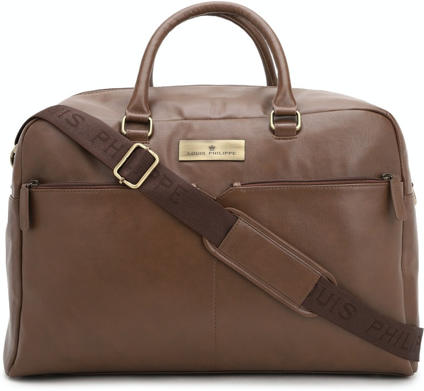 LOUIS PHILIPPE Duffel Bag Duffel Without Wheels Brown Price in India Flipkart