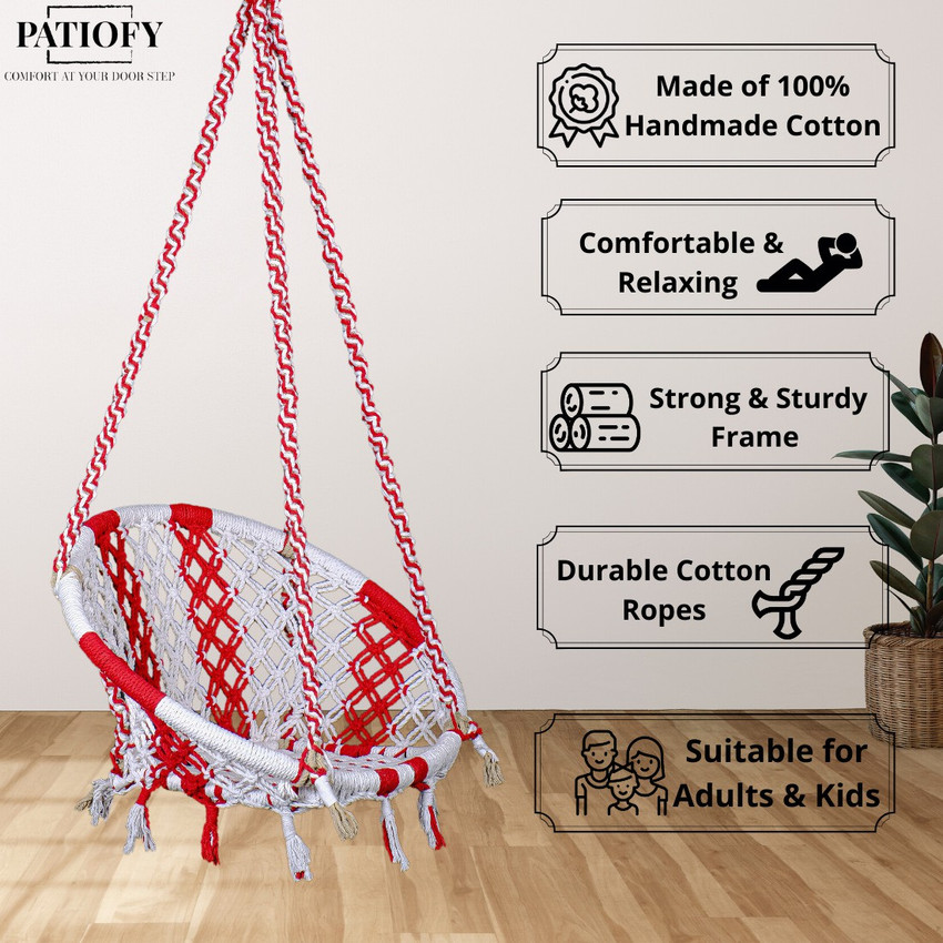 Hanging swing chair flipkart clearance