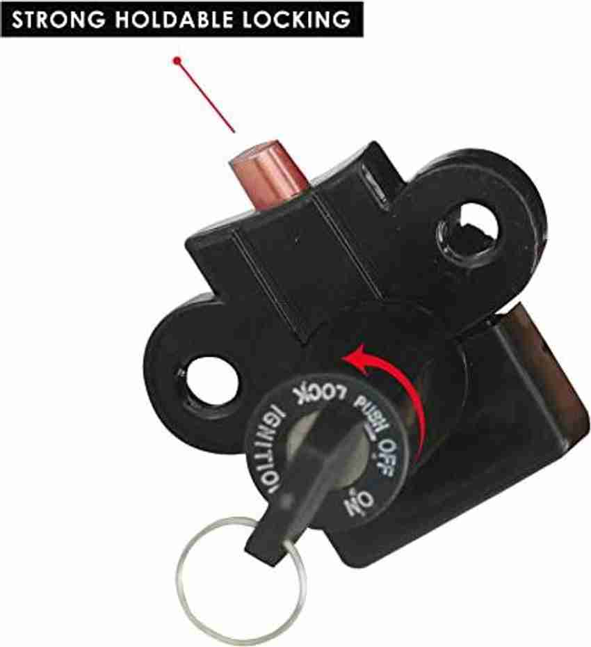nikavi IGLCK06 Ignition Lock Set for Hero Splendor Old Model