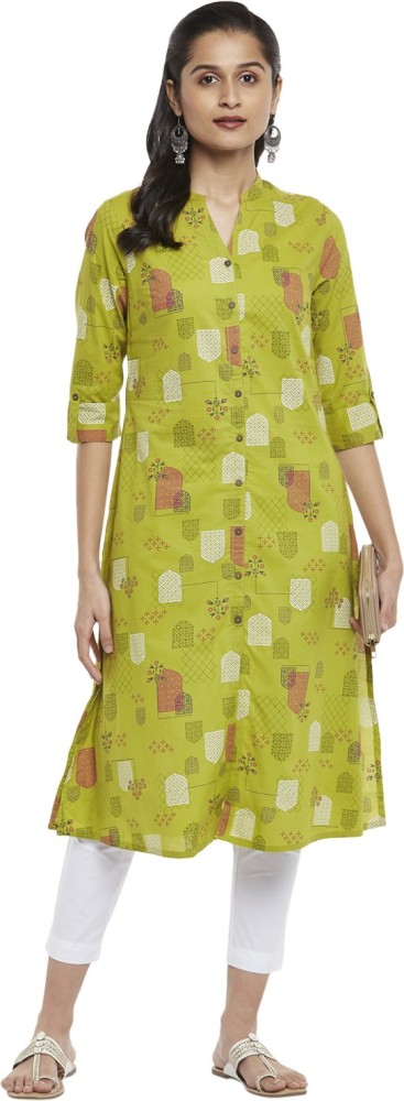 Rangmanch by Pantaloons Women Printed A-line Kurta - Buy Rangmanch by  Pantaloons Women Printed A-line Kurta Online at Best Prices in India