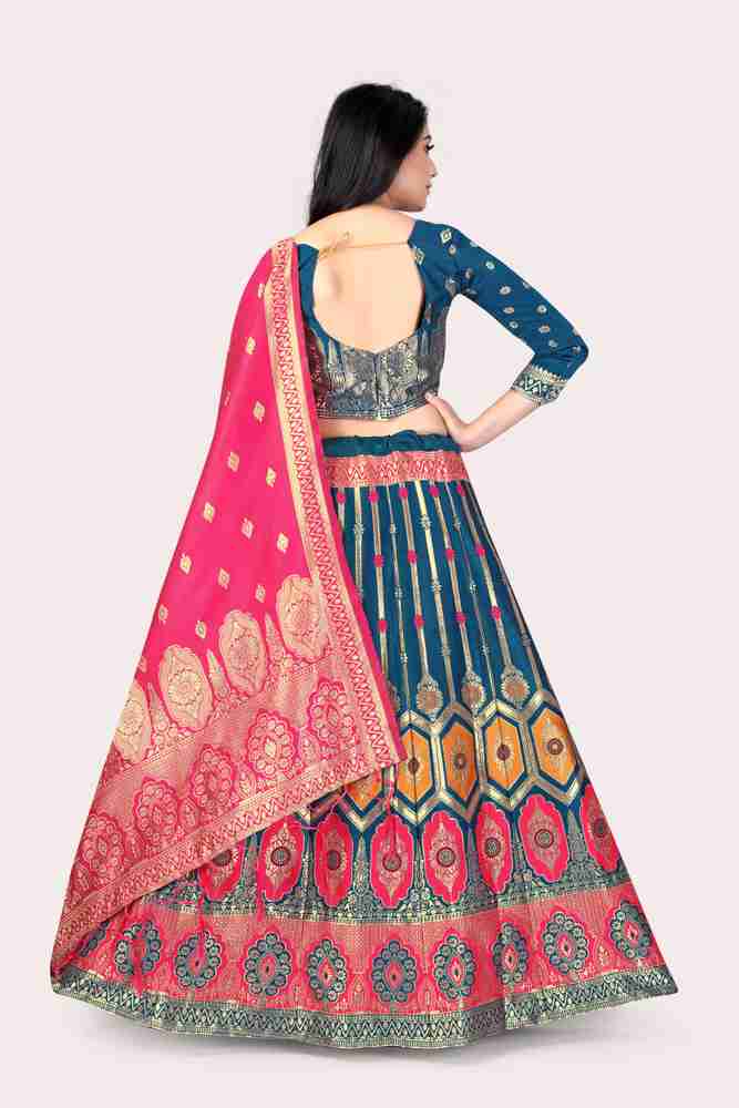 DISHWA FASHION Self Design Semi Stitched Lehenga Choli Buy DISHWA FASHION Self Design Semi Stitched Lehenga Choli Online at Best Prices in India Flipkart
