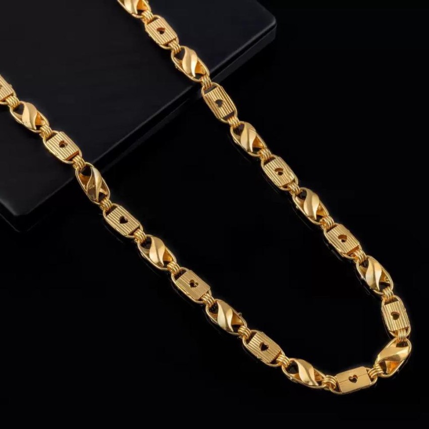 LABHUBAMON New style new year gold chain for man and boy Gold