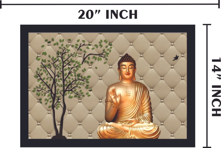 Wallpics Buddha Glossy Paper Poster for Living Room, Bedroom, Office, Kids  Room, Hall (13X19) : Home & Kitchen, Meditation Buddha HD phone wallpaper |  Pxfuel