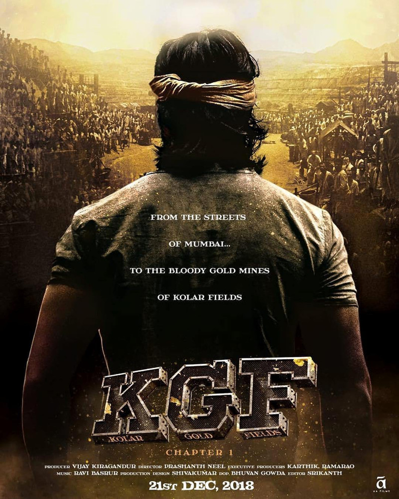 KGF POSTER KGF Yash Movie Poster for Room kgf chapter 2 Poster