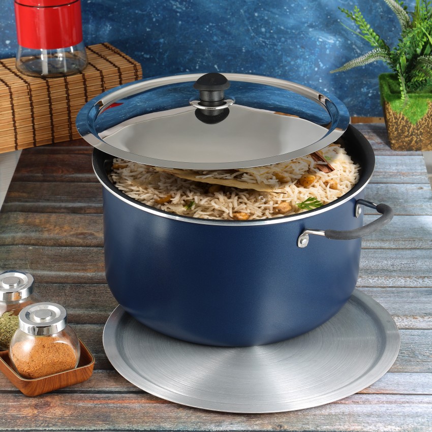 Buy Fizler Biriyani Pot With Edge Non-Stick Riveted Sturdy