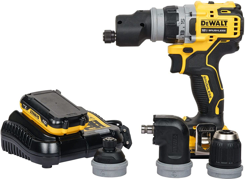Dual chuck online drill dewalt